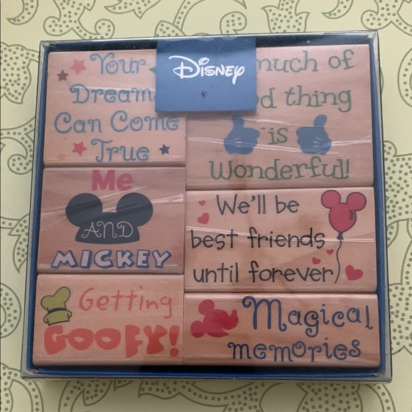 Other - Disney Inspirational Quote Blocks